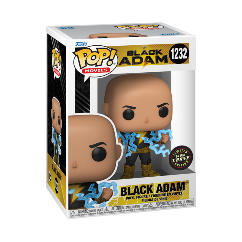 BLACK ADAM - POP N° 1232 - Black Adam W/Glow CHASE 