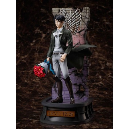 ATTACK ON TITAN - Levi Birthday 'Final Season' - Statuette Furyu 30cm 