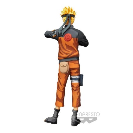 NARUTO SHIPPUDEN - Uzumaki Naruto - Figurine Grandista Nero 