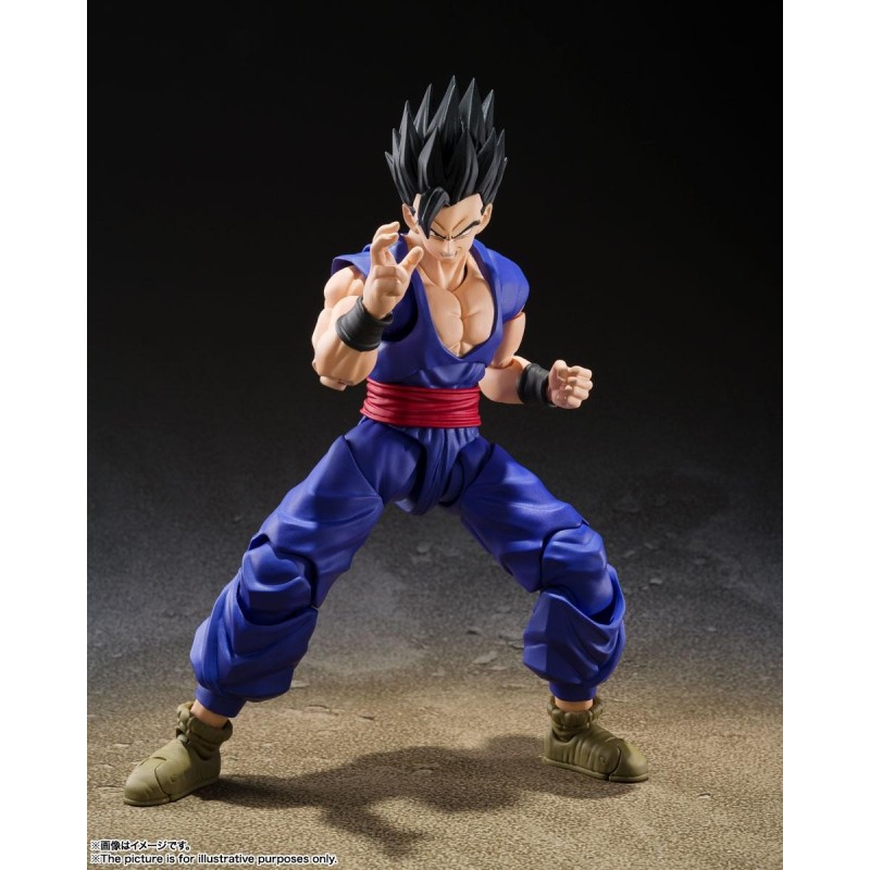 DRAGON BALL - Gohan 'Super Hero' - Figurine S.H.Figuarts - 14cm 