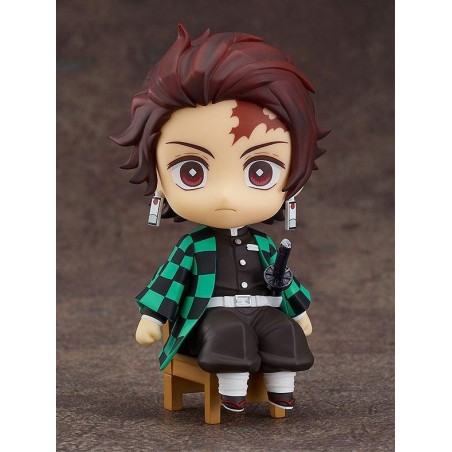DEMON SLAYER - Tanjiro Kamado - Figurine Nendoroid Swacchao 9cm 