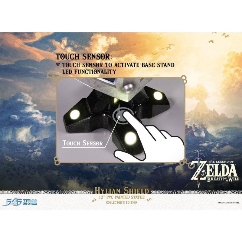 ZELDA - Hylian Shield COLLECTOR Edition - Statuette PVC 29cm 