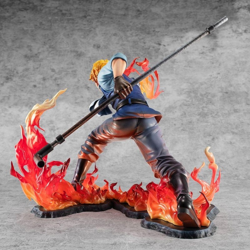 ONE PIECE - Sabo Fire Fist - Statuette PVC P.O.P. - 15cm 