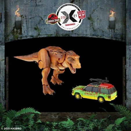 TRANSFORMERS - COLLABORATIVE Jurassic Park - Tyrannocon Rex 