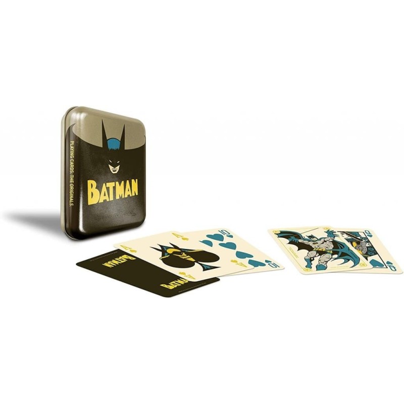 DC COMICS - Batman - Jeu de Carte Boite Métallique 