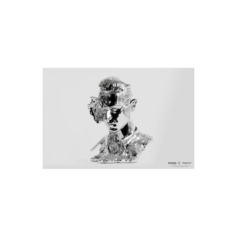 TERMINATOR - T-1000 Liqu. Metal Mask - Statuette PureArts '29x36x44cm' 