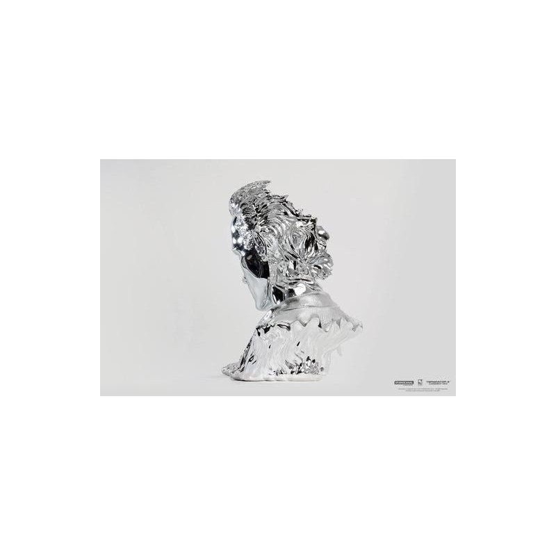 TERMINATOR - T-1000 Liqu. Metal Mask - Statuette PureArts '29x36x44cm' 