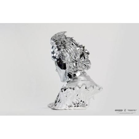 TERMINATOR - T-1000 Liqu. Metal Mask - Statuette PureArts '29x36x44cm' 