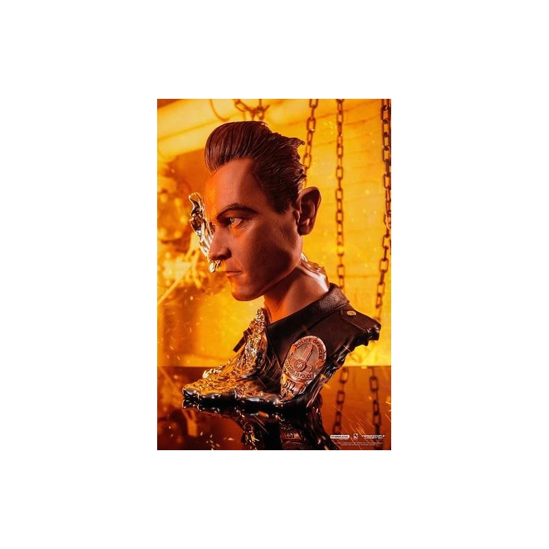 TERMINATOR - T-1000 Art Mask - Statuette PureArts '29x36x44cm' 
