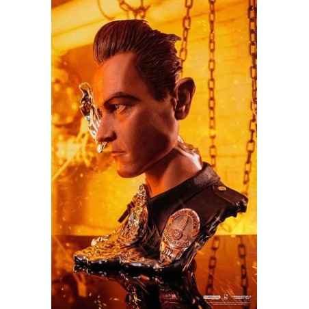 TERMINATOR - T-1000 Art Mask - Statuette PureArts '29x36x44cm' 