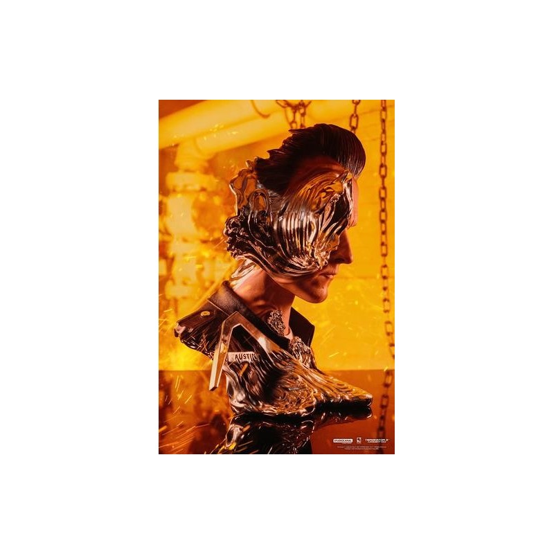 TERMINATOR - T-1000 Art Mask - Statuette PureArts '29x36x44cm' 