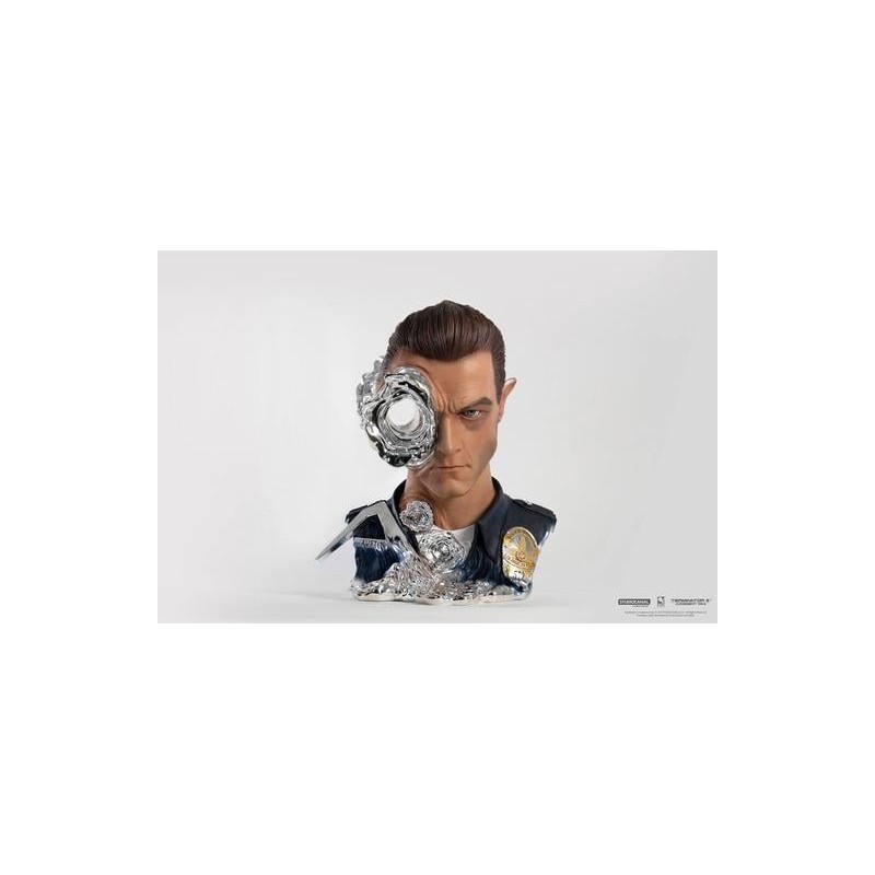 TERMINATOR - T-1000 Art Mask - Statuette PureArts '29x36x44cm' 