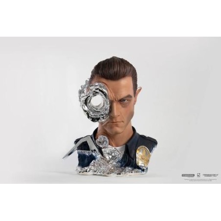 TERMINATOR - T-1000 Art Mask - Statuette PureArts '29x36x44cm' 