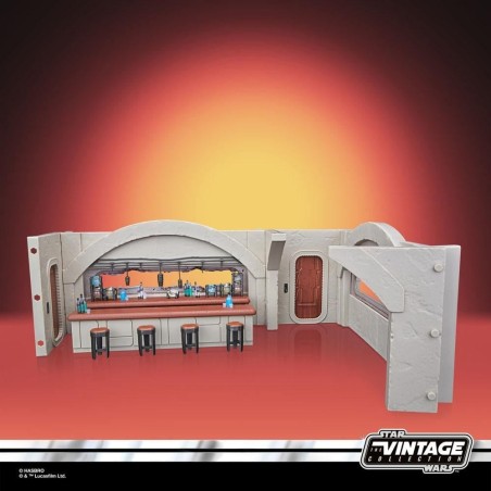 STAR WARS - Playset Vintage - Mandolorian Necarro Cantina w/IDT 