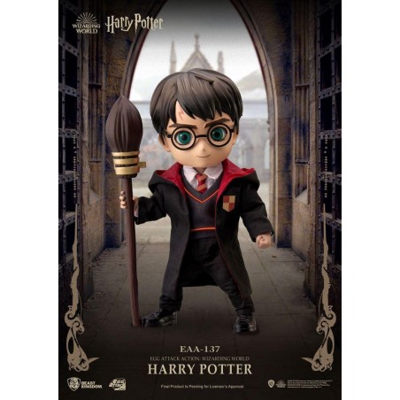 HARRY POTTER - Harry - Figurine Egg Attack Action WIzarding World 11cm 