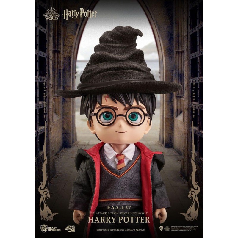 HARRY POTTER - Harry - Figurine Egg Attack Action WIzarding World 11cm 