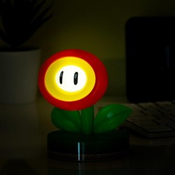SUPER MARIO - Fleur de Feu - Lampe Icon 10cm  2