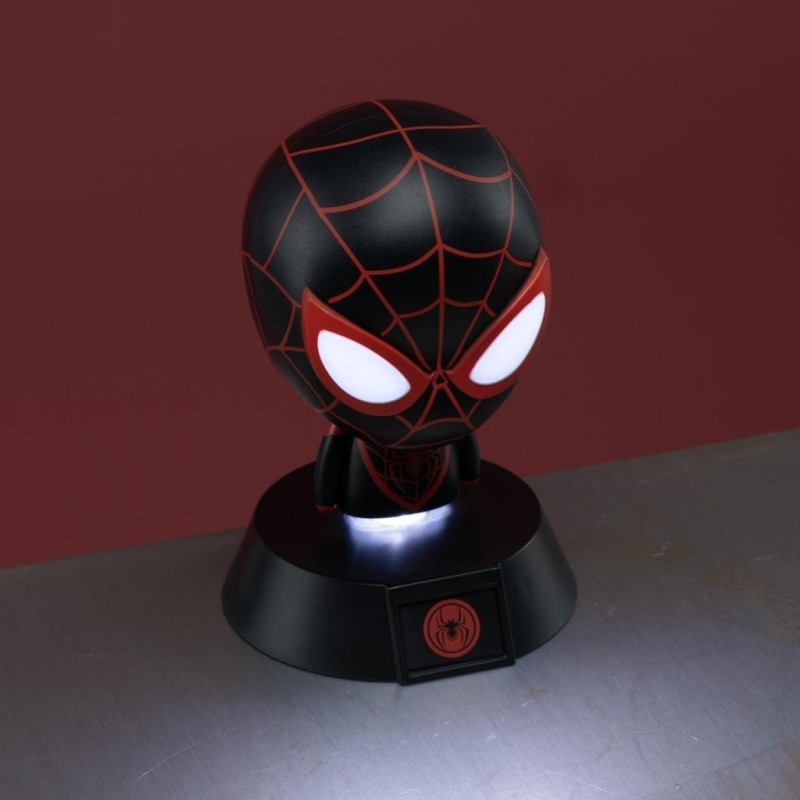 MARVEL - Miles Morales - Lampe Icon 10cm 