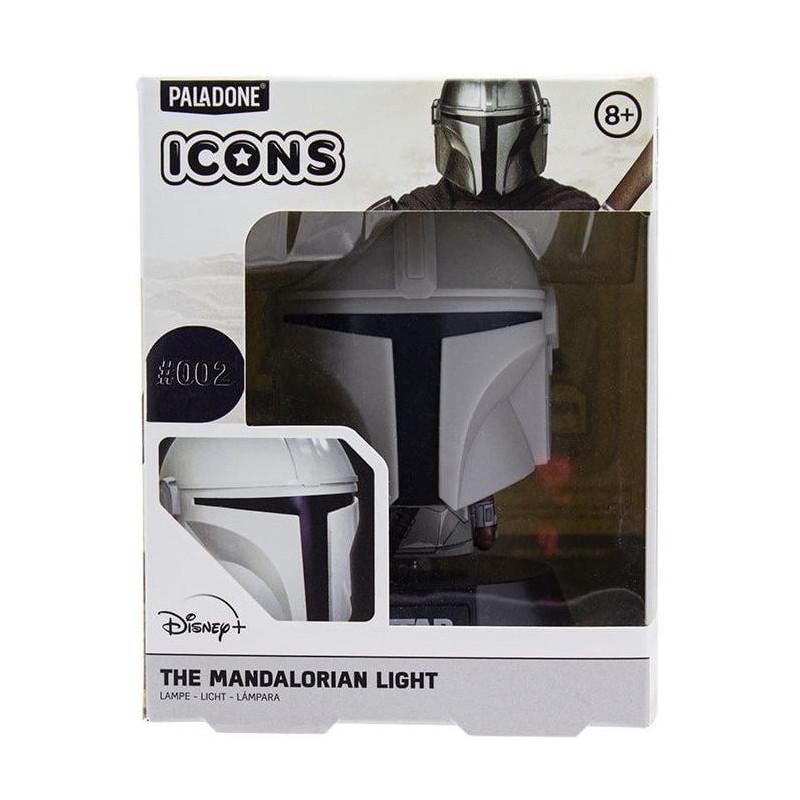 STAR WARS - Mandalorian - Lampe veilleuse Icon 3D 