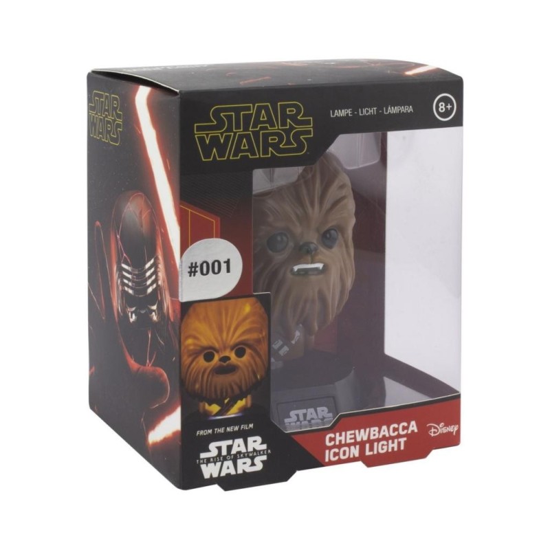 STAR WARS - Chewbacca - Lampe veilleuse Icon 3D 