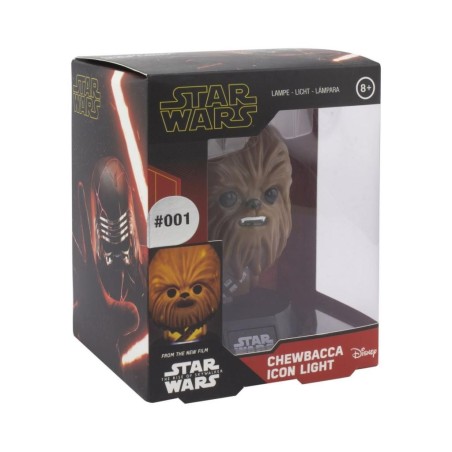 STAR WARS - Chewbacca - Lampe veilleuse Icon 3D 