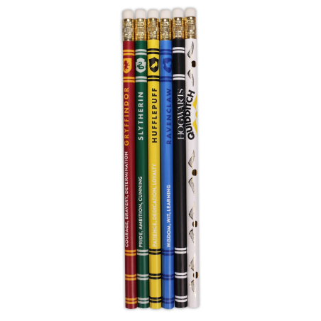 HARRY POTTER - House Pride - Set de 6 crayons 
