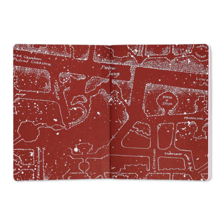 HARRY POTTER - Carte du Maraudeur - Cahier A5 