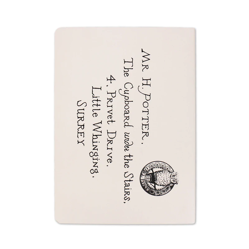 HARRY POTTER - Lettre - Cahier A5 