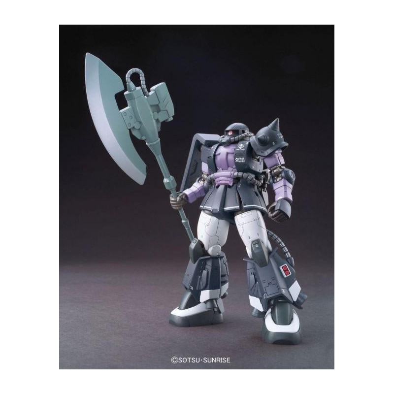 GUNDAM - HG 1/144 MS-06R-1A Zaku II - Model Kit 