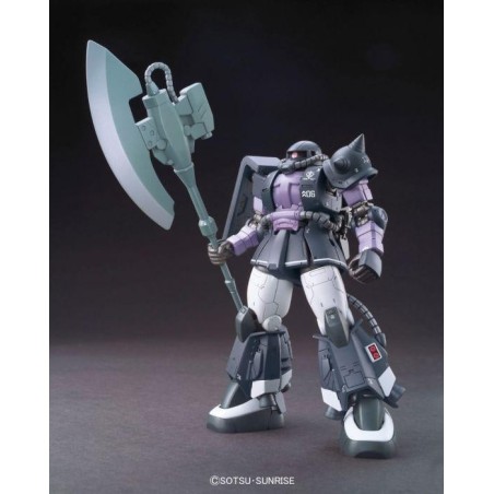 GUNDAM - HG 1/144 MS-06R-1A Zaku II - Model Kit 