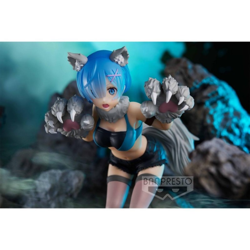 RE:ZERO - Rem - Figurine Espresto 22cm 