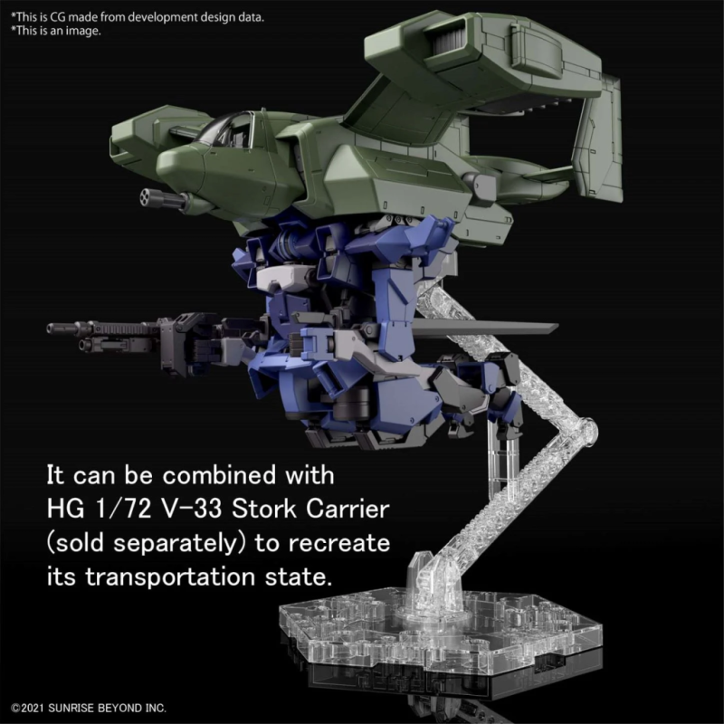 GUNDAM - HG 1/72 Brady Hound (Brad Exclusive) - Model Kit 