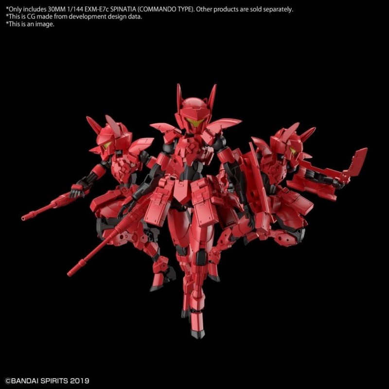 30MM - 1/144 EXM-E7c Spinatia (Commando Type) - Model Kit REPROD 