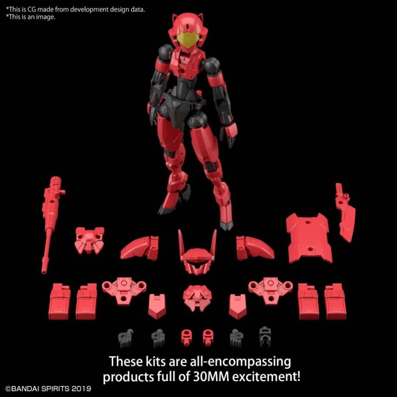 30MM - 1/144 EXM-E7c Spinatia (Commando Type) - Model Kit REPROD 