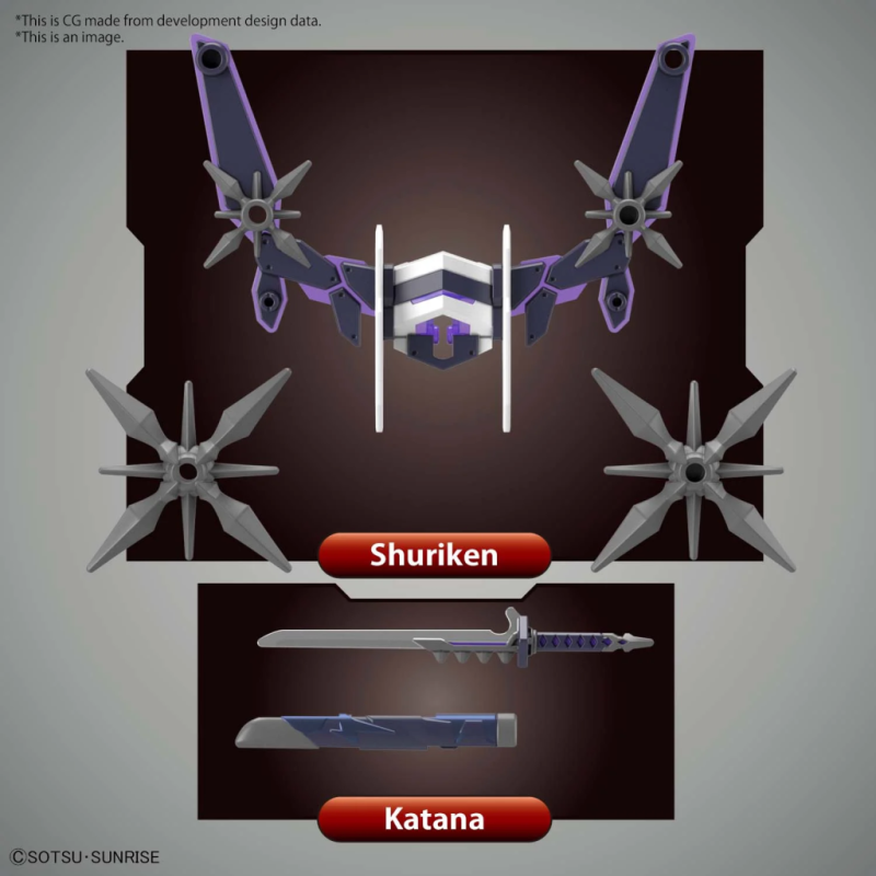 GUNDAM - SDW Heroes Saizo Gundam Delta Kai - Model Kit 