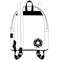 STAR WARS - Stormtrooper - Sac à dos LoungeFly '23x27x11cm'  2