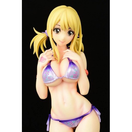 FAIRY TAIL - Lucy Heartfilia Swimsuit Twin Tail - Statuette 27cm 