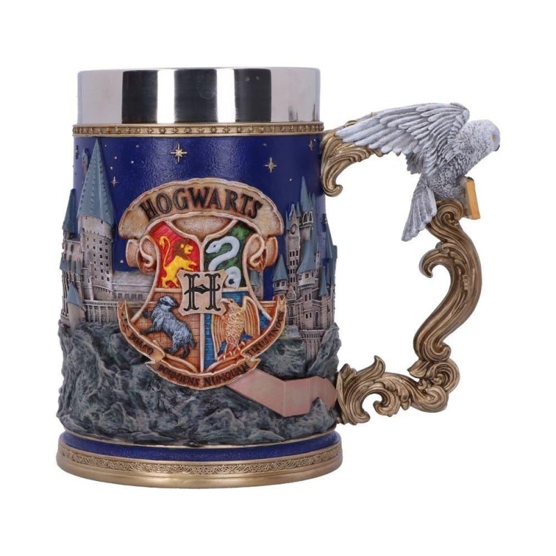 HARRY POTTER - Poudlard - Chope en résine 15.5cm 