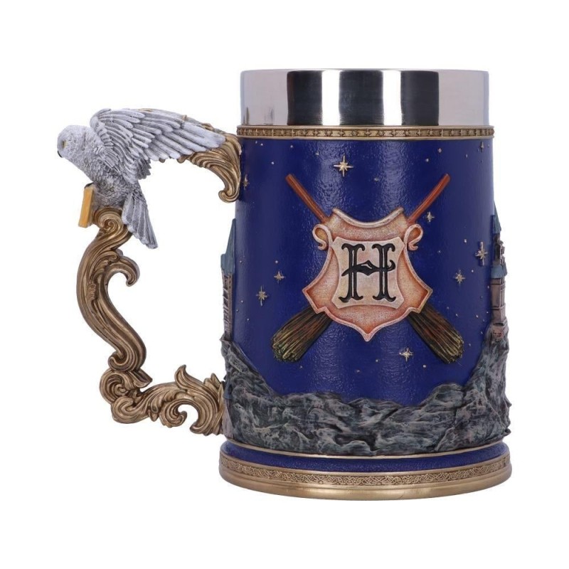 HARRY POTTER - Poudlard - Chope en résine 15.5cm 