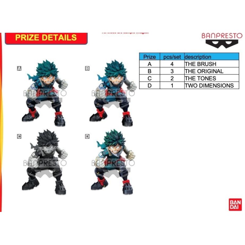 MY HERO ACADEMIA - Kit Ichiban Kuji - Izuku Master Stars '10T' 