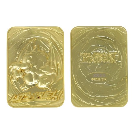 YU-GI-OH! - Baby Dragon - Carte en métal plaqué or collector 