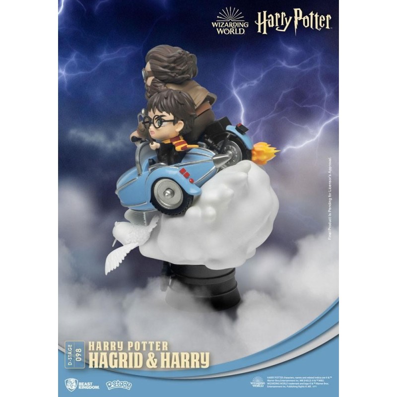 HARRY POTTER - Hagrid & Harry - Statuette D-Stage New Ver. 15cm 