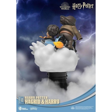 HARRY POTTER - Hagrid & Harry - Statuette D-Stage New Ver. 15cm 