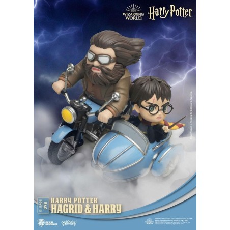 HARRY POTTER - Hagrid & Harry - Statuette D-Stage New Ver. 15cm 