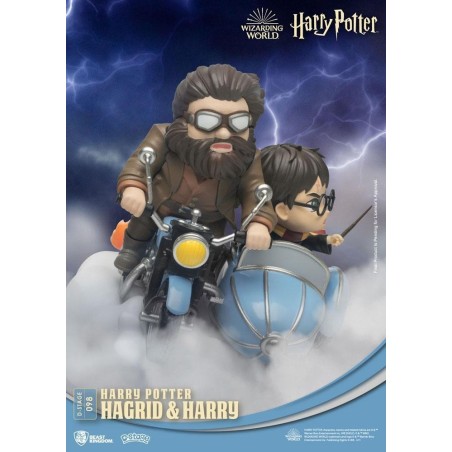 HARRY POTTER - Hagrid & Harry - Statuette D-Stage New Ver. 15cm 