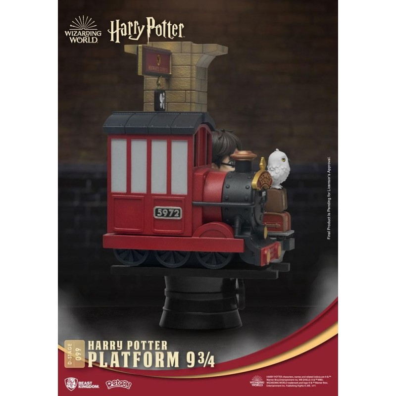 HARRY POTTER - Platform 9 3/4 - Statuette D-Stage New Ver. 15cm 