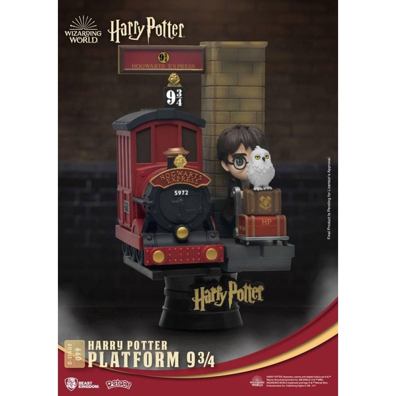 HARRY POTTER - Platform 9 3/4 - Statuette D-Stage New Ver. 15cm 