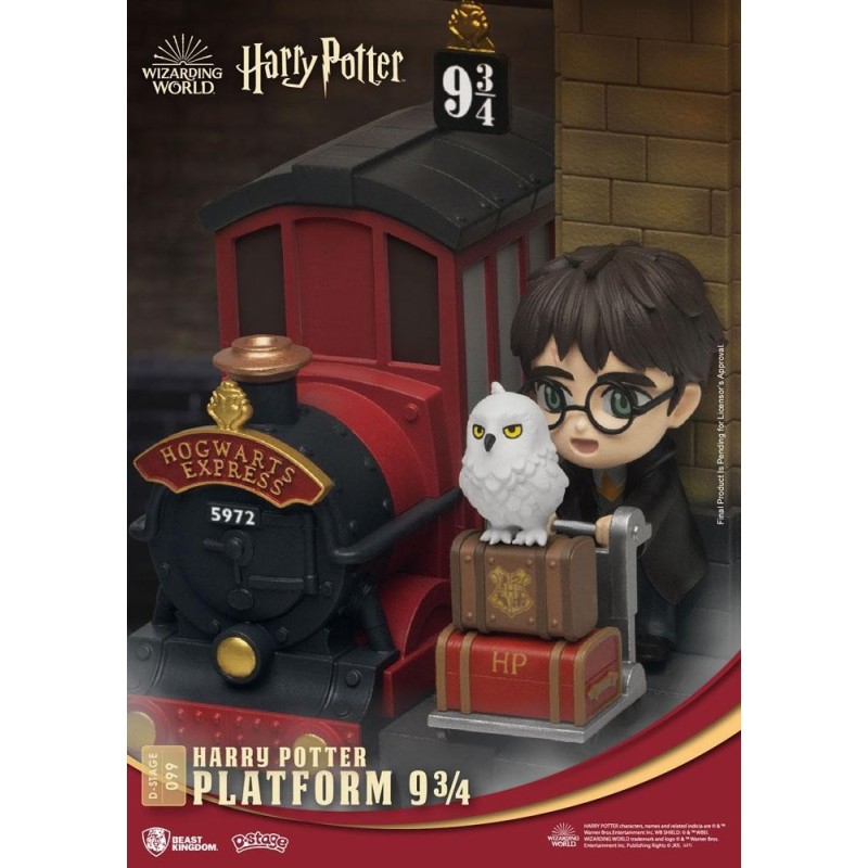 HARRY POTTER - Platform 9 3/4 - Statuette D-Stage New Ver. 15cm 