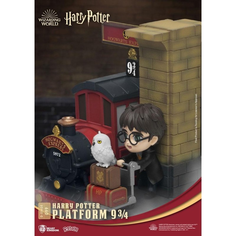 HARRY POTTER - Platform 9 3/4 - Statuette D-Stage New Ver. 15cm 