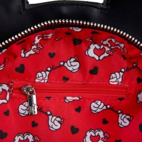 DISNEY - Mickey Minnie Valentine - Sac bandoulière LoungeFly '33x28cm' 